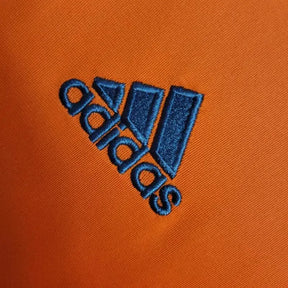 Camisa Real Madrid Away 2 Retrô 2013/14 - Torcedor Masculina Laranja Manga Longa - Netmantos