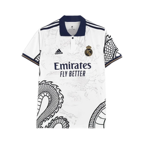 Camisa Real Madrid Hello Kitty Dragão Chinês 24/25 - Torcedor Masculina Branca