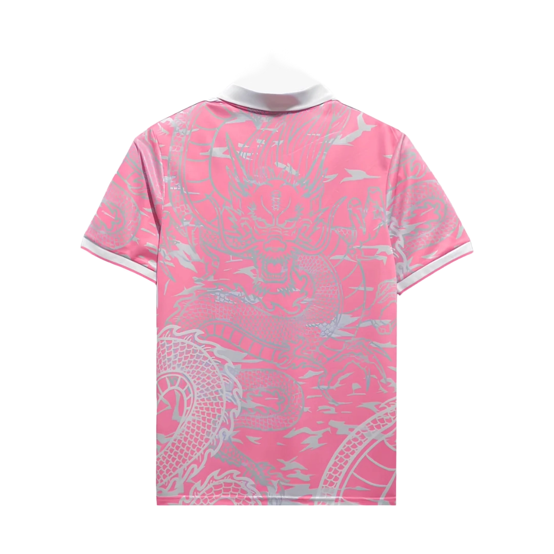 Camisa Real Madrid Hello Kitty Dragão Chinês 24/25 - Torcedor Masculina Rosa