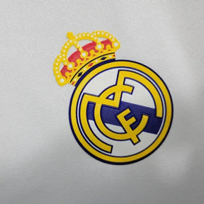 Camisa Real Madrid Main Retrô 2016/17 - Torcedor Masculina Branca Manga Longa - Netmantos