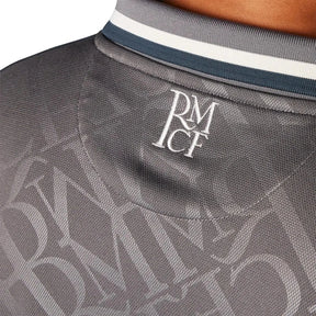 Camisa Real Madrid Third 24/25 - Torcedor Masculina Cinza + Todos os Patches - Netmantos
