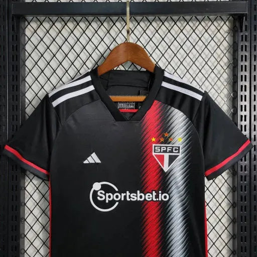 Camisa São Paulo Away II 23/24 - Torcedor Infantil Preta - Netmantos
