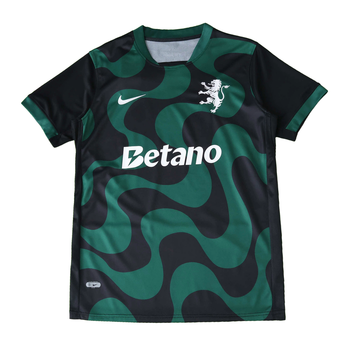 Camisa Sporting Third Away 25/26 - Torcedor Masculina Preta e Verde