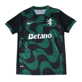 Camisa Sporting Third Away 25/26 - Torcedor Masculina Preta e Verde