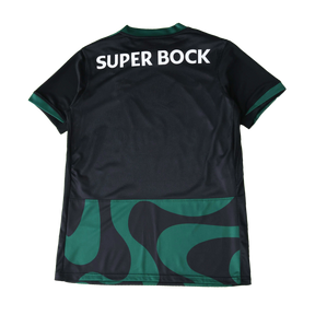 Camisa Sporting Third Away 25/26 - Torcedor Masculina Preta e Verde