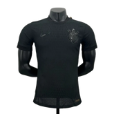 Camisa Timão Away 24/25 - Jogador Masculina Preta + Patrocínios