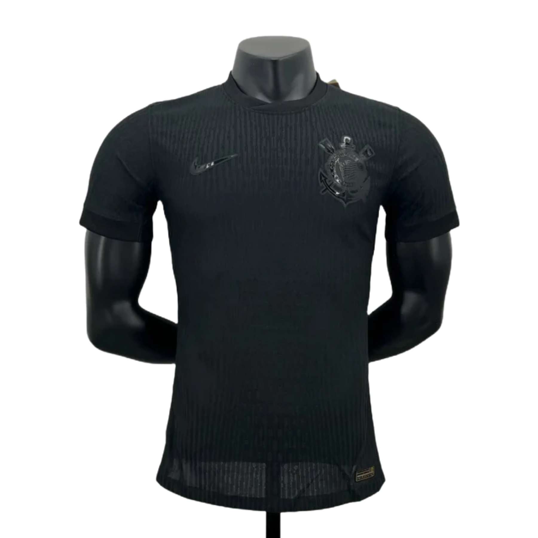 Camisa Timão Away 24/25 - Jogador Masculina Preta + Patrocínios