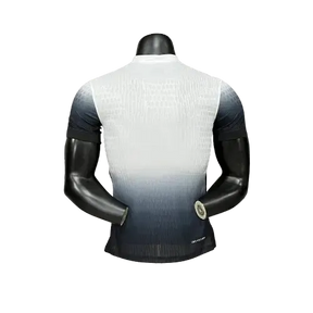 Camisa Timão Home 24/25 - Jogador Masculina Preta e Branca + Patrocínios - Netmantos