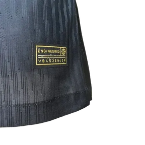 Camisa Timão Home 24/25 - Jogador Masculina Preta e Branca + Patrocínios - Netmantos