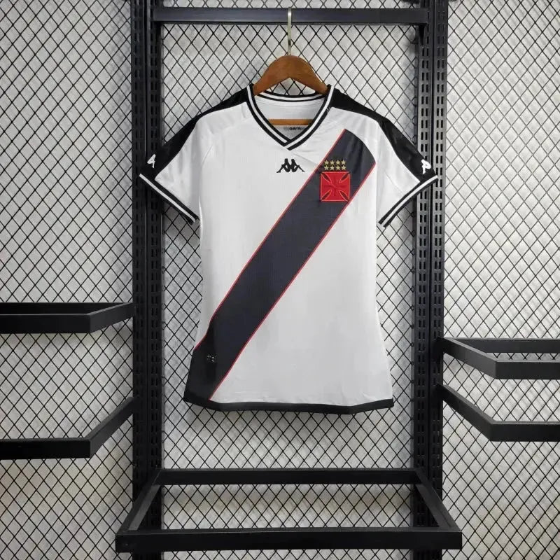 Camisa Vasco Away 24/25 - Torcedor Feminina Branca - Netmantos
