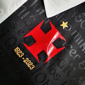 Camisa Vasco Away II 23/24 - Torcedor Masculina Preta - Netmantos
