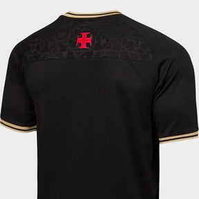 Camisa Vasco Goleiro 22/23 - Torcedor Masculina Preta e Dourada - Netmantos