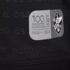 Camisa Vasco Goleiro 24/25 - Torcedor Masculina Preta + Patrocínios - Netmantos