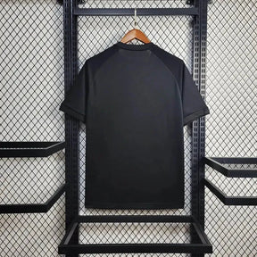 Camisa Vasco Goleiro 24/25 - Torcedor Masculina Preta + Patrocínios - Netmantos
