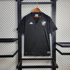 Camisa Vasco Goleiro 24/25 - Torcedor Masculina Preta + Patrocínios - Netmantos