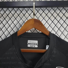 Camisa Vasco Goleiro 24/25 - Torcedor Masculina Preta + Patrocínios - Netmantos