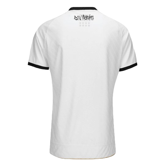 Camisa Vasco Home 25/26 - Torcedor Feminina Branca Sou Vascaíno