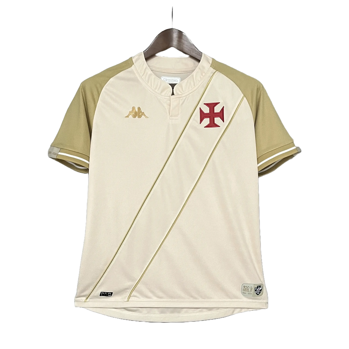 Camisa Vasco Third Away 24/25 - Torcedor Feminina Branca e Dourada - Netmantos