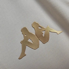 Camisa Vasco Third Away 24/25 - Torcedor Masculina Branca e Dourada + Patrocínios - Netmantos