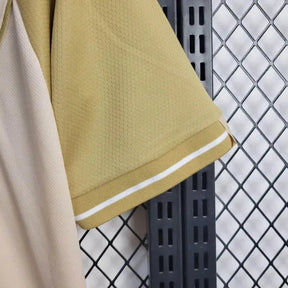 Camisa Vasco Third Away 24/25 - Torcedor Masculina Branca e Dourada + Patrocínios - Netmantos