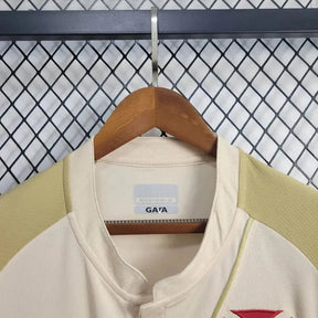 Camisa Vasco Third Away 24/25 - Torcedor Masculina Branca e Dourada + Patrocínios - Netmantos