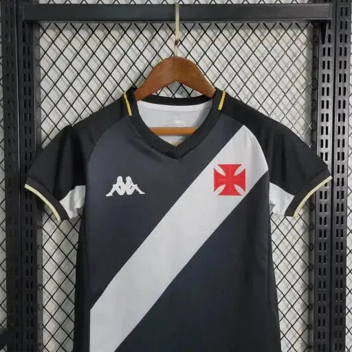 Camisa Vasco da Gama Home 23/24 - Torcedor Infantil Preta - Netmantos