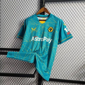 Camisa Wolverhamptom Away 22/23 - Torcedor Masculina Azul - Netmantos