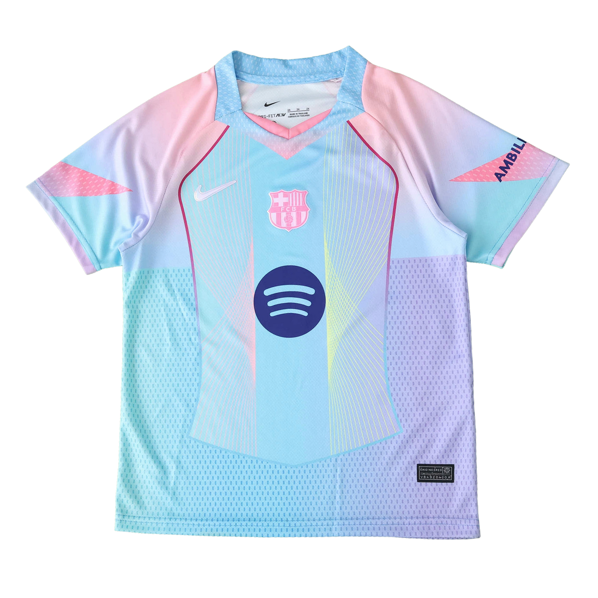 Camisa Barcelona Edição Especial 25/26 - Torcedor Masculina Azul Refletiva