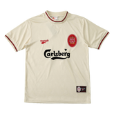 Camisa Liverpool Retrô Away 1996/97 - Torcedor Masculina Bege