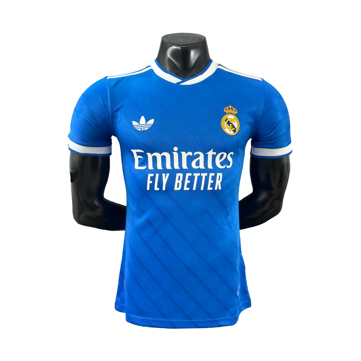 Camisa Real Madrid Third Away 25/26 - Jogador Masculina Azul