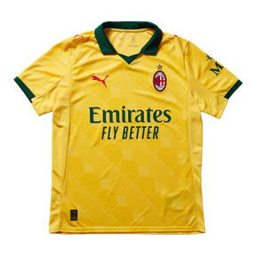 Camisa AC Milan Third Away 25/26 - Torcedor Masculina Amarela