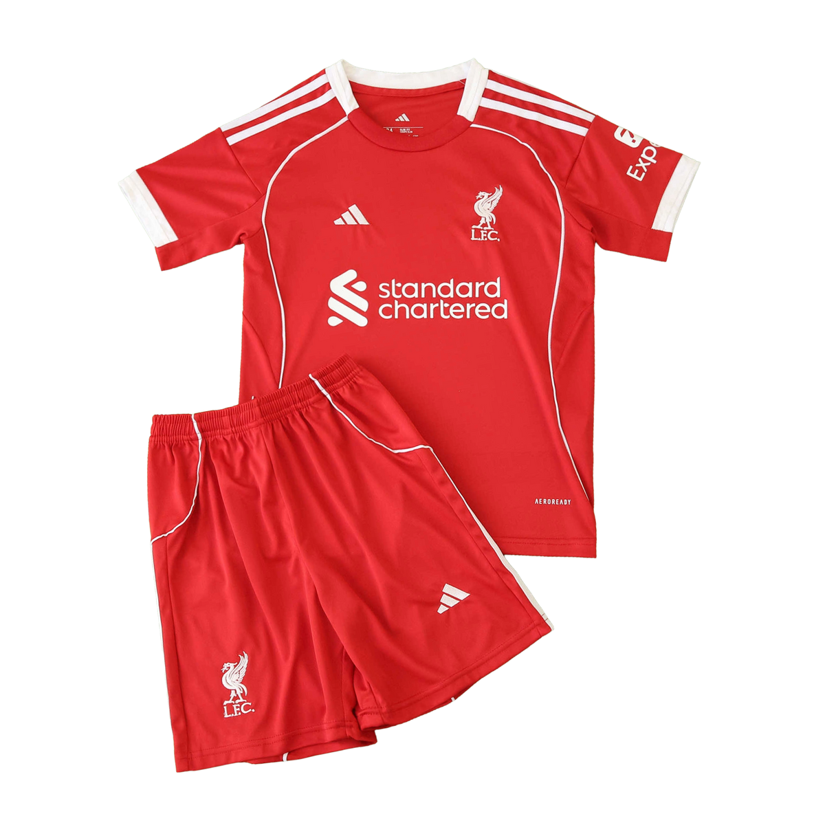 Camisa Liverpool Home 25/26 - Torcedor Infantil Vermelha