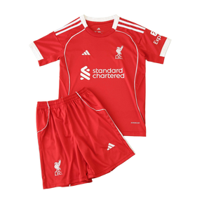 Camisa Liverpool Home 25/26 - Torcedor Infantil Vermelha