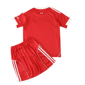 Camisa Liverpool Home 25/26 - Torcedor Infantil Vermelha