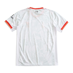 Camisa Liverpool Away II 24/25 - Torcedor Masculina Branca e Vermelha