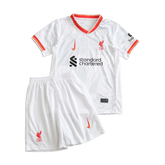 Camisa Liverpool Away 2 24/25 - Torcedor Infantil Branca