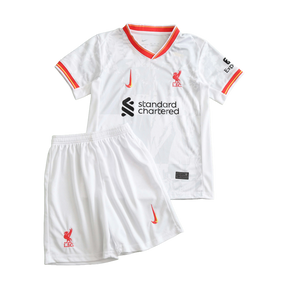Camisa Liverpool Away 2 24/25 - Torcedor Infantil Branca