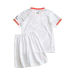 Camisa Liverpool Away 2 24/25 - Torcedor Infantil Branca