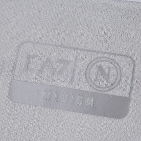 Camisa Napoli Away 25/26 - Torcedor Masculina Branca Dourada