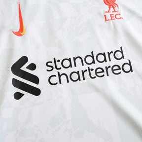 Camisa Liverpool Away II 24/25 - Torcedor Masculina Branca e Vermelha
