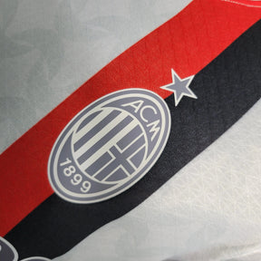 Camisa AC Milan Away 23/24 - Jogador Masculina Branca - Netmantos