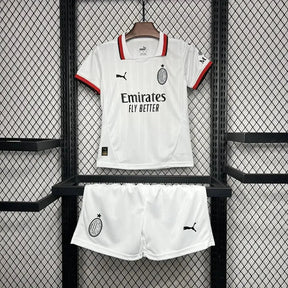 Camisa AC Milan Away 24/25 - Torcedor Infantil Branca - Netmantos
