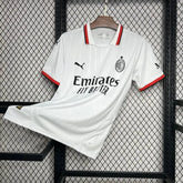 Camisa AC Milan Away 24/25 - Torcedor Masculina Branca - Netmantos