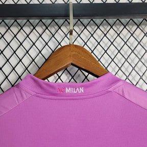 Camisa AC Milan Away II 23/24 - Torcedor Masculina Roxa - Netmantos
