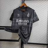Camisa AC Milan Fourth 24/25 - Torcedor Masculina Preta - Netmantos