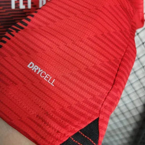 Camisa AC Milan Home 23/24 - Torcedor Infantil Vermelha - Netmantos
