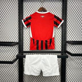 Camisa AC Milan Home 24/25 - Torcedor Infantil Vermelha - Netmantos