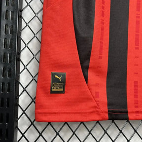 Camisa AC Milan Home 24/25 - Torcedor Masculina Vermelha - Netmantos