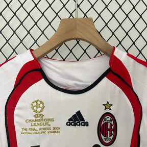 Camisa Ac Milan Retrô Away 2006/07 - Torcedor Infantil Branca - Netmantos