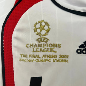 Camisa Ac Milan Retrô Away 2006/07 - Torcedor Infantil Branca - Netmantos